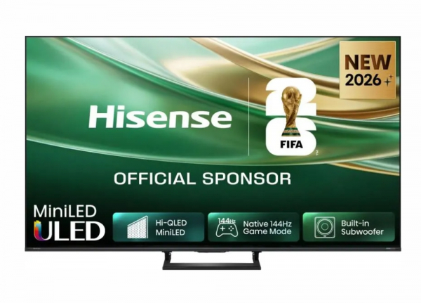 Телевизор Hisense 50" E8S, 4K Ultra HD 3840x2160, ULED, Quantum Dot,144 Hz,HDR 10+, HLG, Dolby Vision, DTS Virtual X, Smart TV, WiFi, Light Sensor, BT, Anyview Cast, 4xHDMI, 2xUSB, LAN, CI+, DVB-T2/C/S2, Singale Stand, Black Телевизор Hisense 50" E8S, 4K Ultra HD 3840x2160, ULED, Quantum Dot,144 Hz,HDR 10+, HLG, Dolby Vision, DTS Virtual X, Smart TV, WiFi, Light Sensor, BT, Anyview Cast, 4xHDMI, 2xUSB, LAN, CI+, DVB-T2/C/S2, Singale Stand, Black