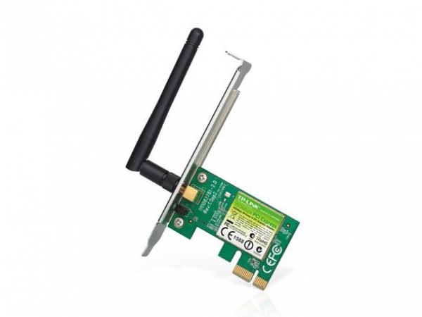 Безжичен адаптер TP-Link TL-WN781ND PCIе 150Mb 802.11n/g/b Безжичен адаптер TP-Link TL-WN781ND PCIе 150Mb 802.11n/g/b